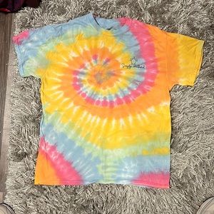Tie-dye Simply Southern tee